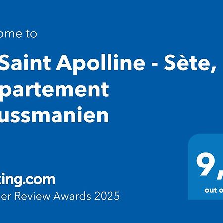 Le Saint Apolline - Sete, Appartement Haussmanien Zewnętrze zdjęcie