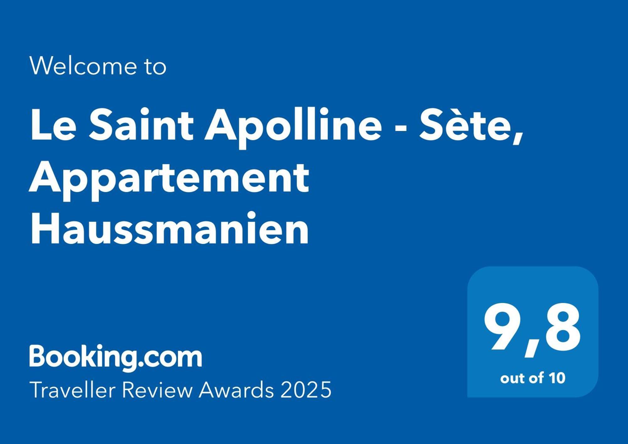 Le Saint Apolline - Sete, Appartement Haussmanien Zewnętrze zdjęcie